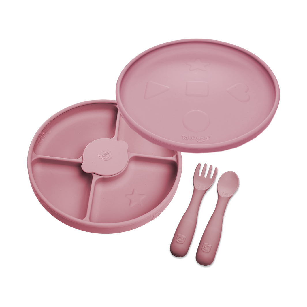 TalkTools Bitsy Bundle set pappa silicone Cloud