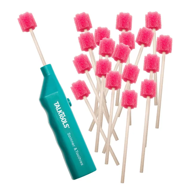 TalkTools Spinner Toothies strumento orale vibrante 20 pz sensoriale