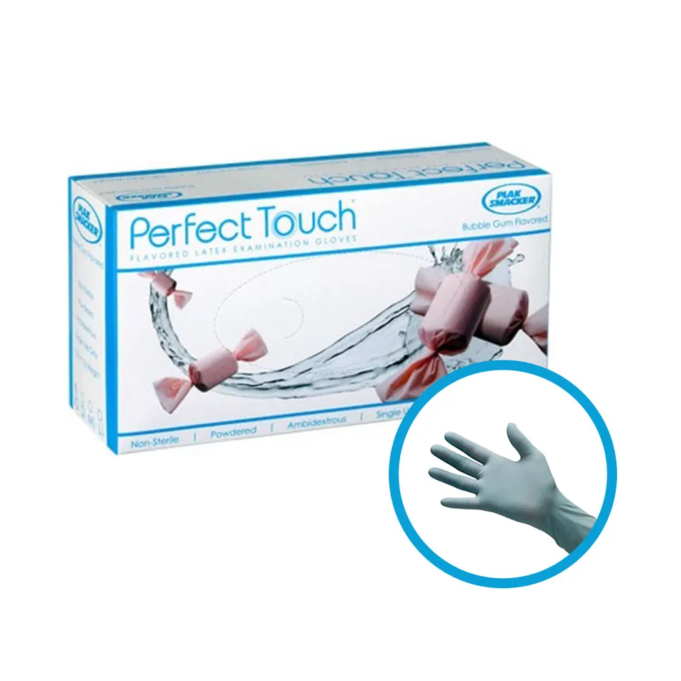 TalkTools Guanti lattice aromatizzati ciliegia senza polvere