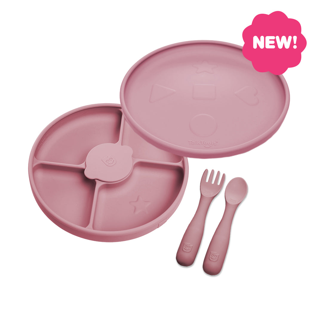 TalkTools Bitsy Bundle set pappa silicone Cloud