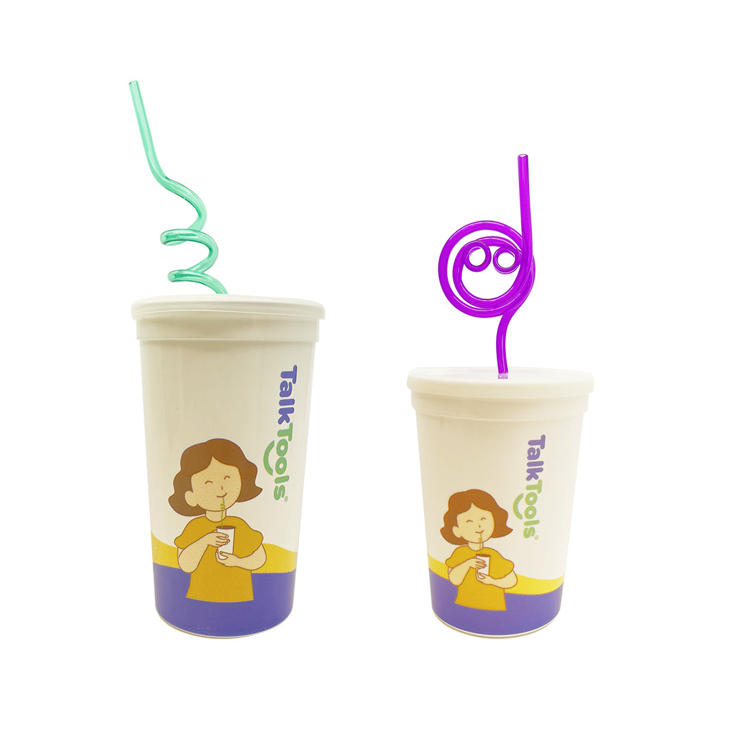 TalkTools Straw Cups bicchieri set 2 pezzi