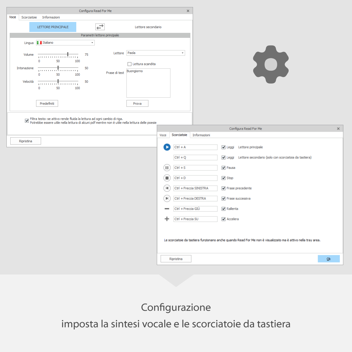 Anastasis Read for Me software sintesi vocale