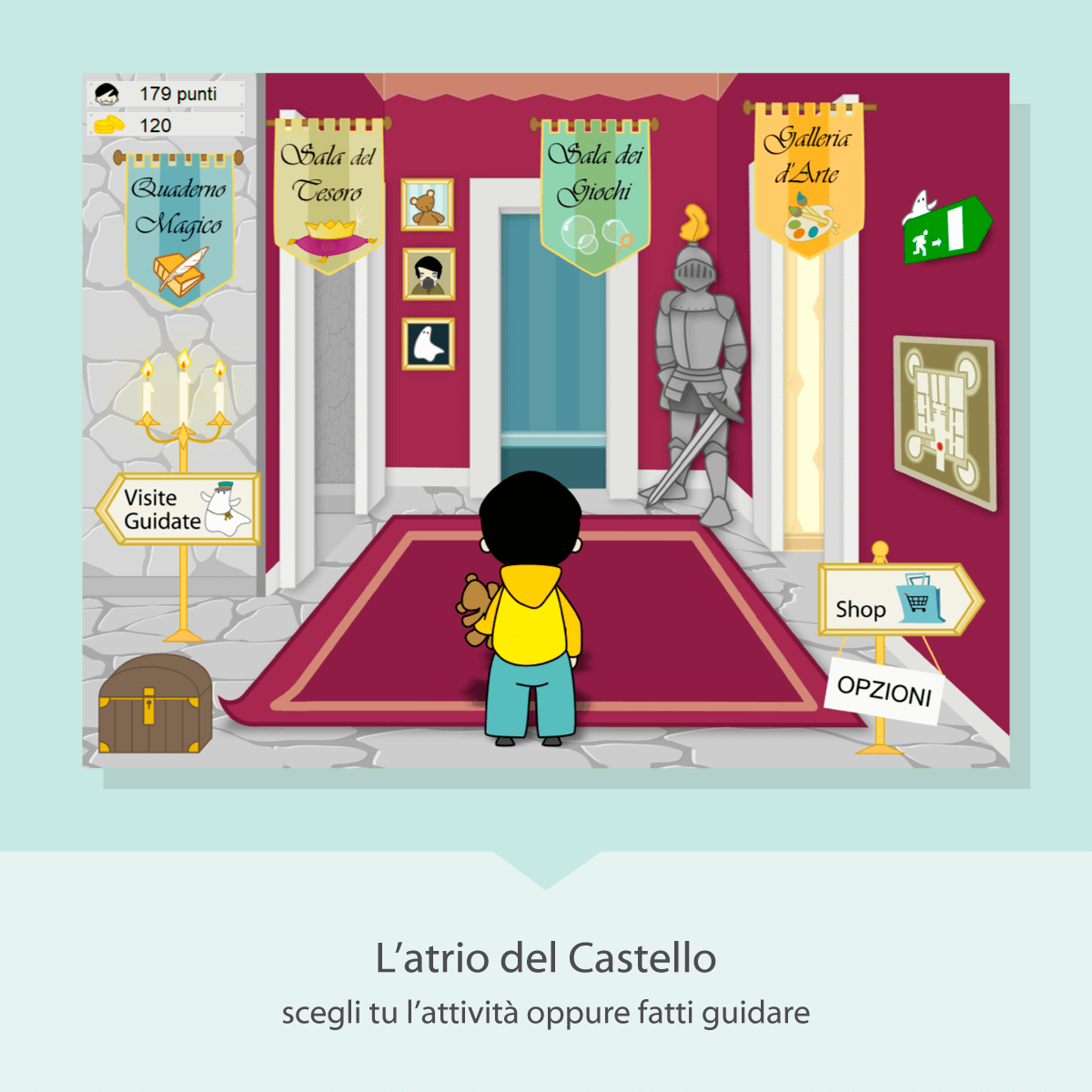 Anastasis Castello Incantato software letto-scrittura bambini