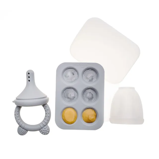 TalkTools Baby Feeder ciuccio frutta silicone con vassoio