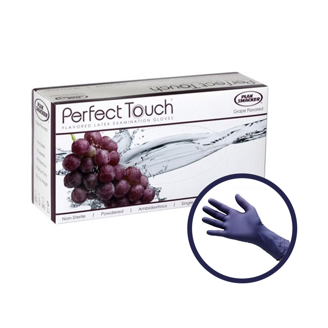 TalkTools Guanti lattice aromatizzati ciliegia senza polvere