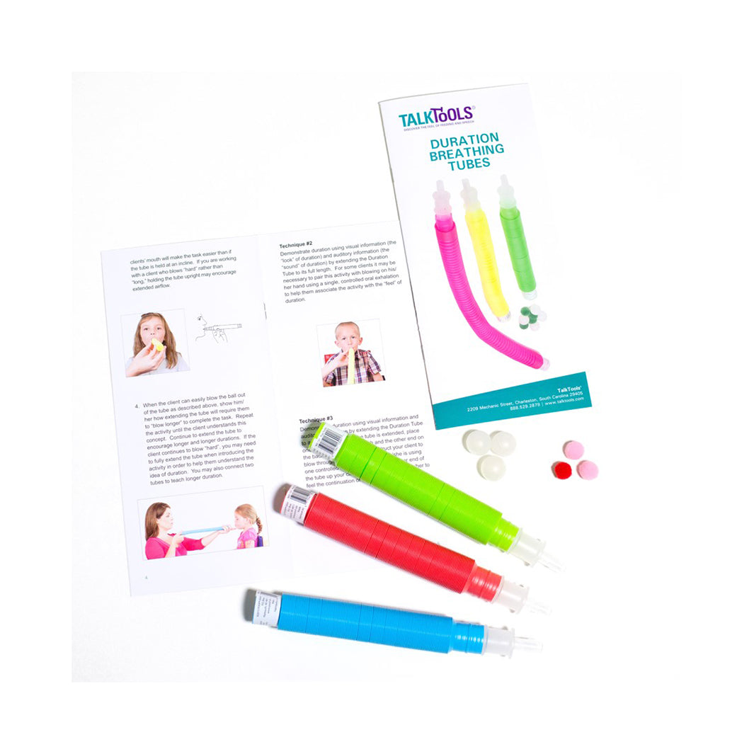 TalkTools Duration Tubes tubi per controllo soffio