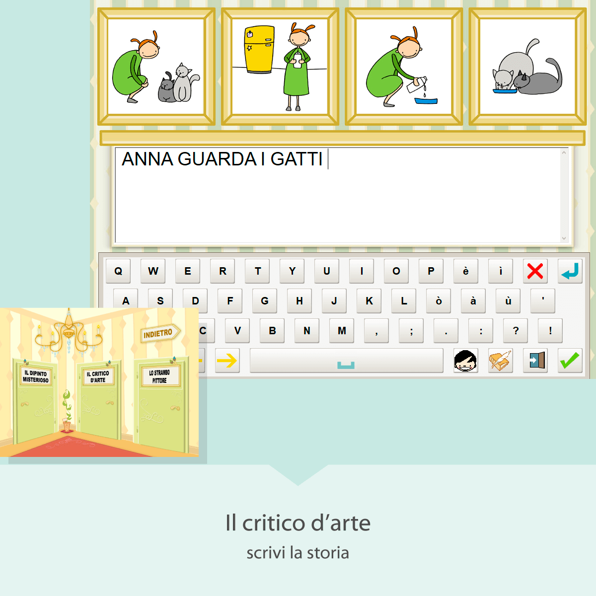 Anastasis Castello Incantato software letto-scrittura bambini